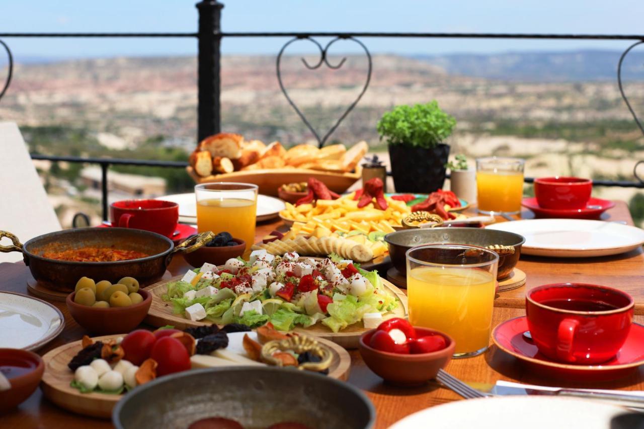 Simera In Cappadocia - Special Class - Best View Rooftop อุตชิซาร์ ภายนอก รูปภาพ
