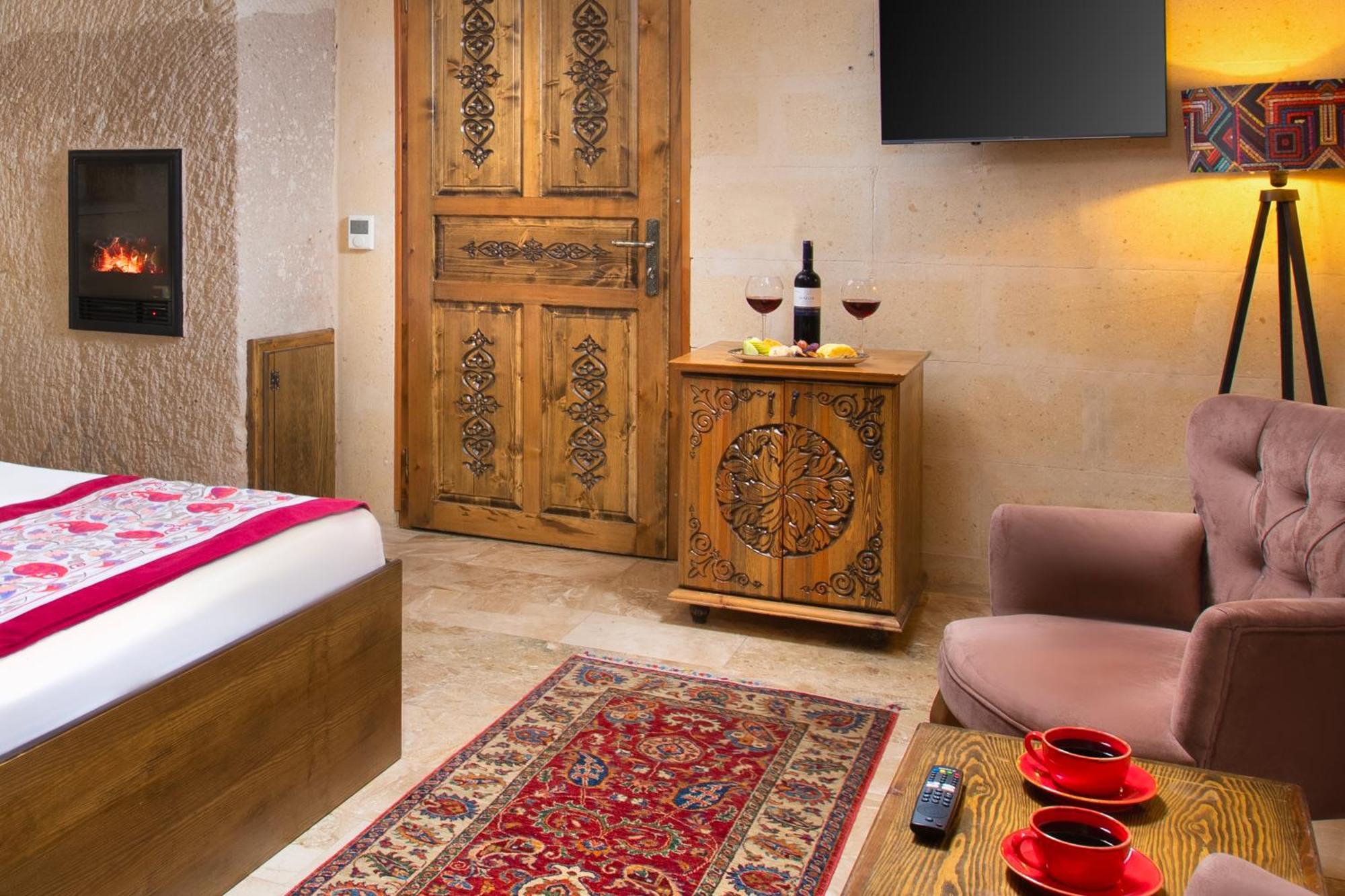 Simera In Cappadocia - Special Class - Best View Rooftop อุตชิซาร์ ภายนอก รูปภาพ