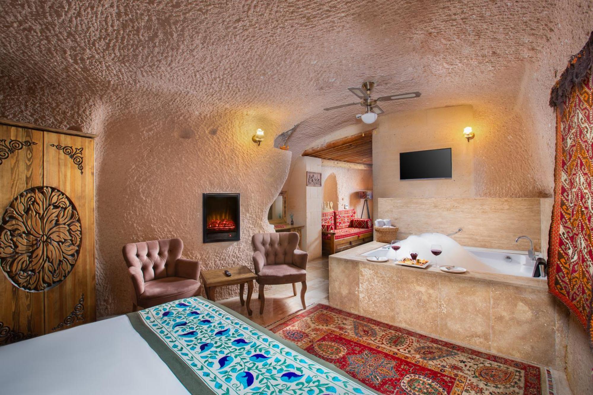 Simera In Cappadocia - Special Class - Best View Rooftop อุตชิซาร์ ภายนอก รูปภาพ