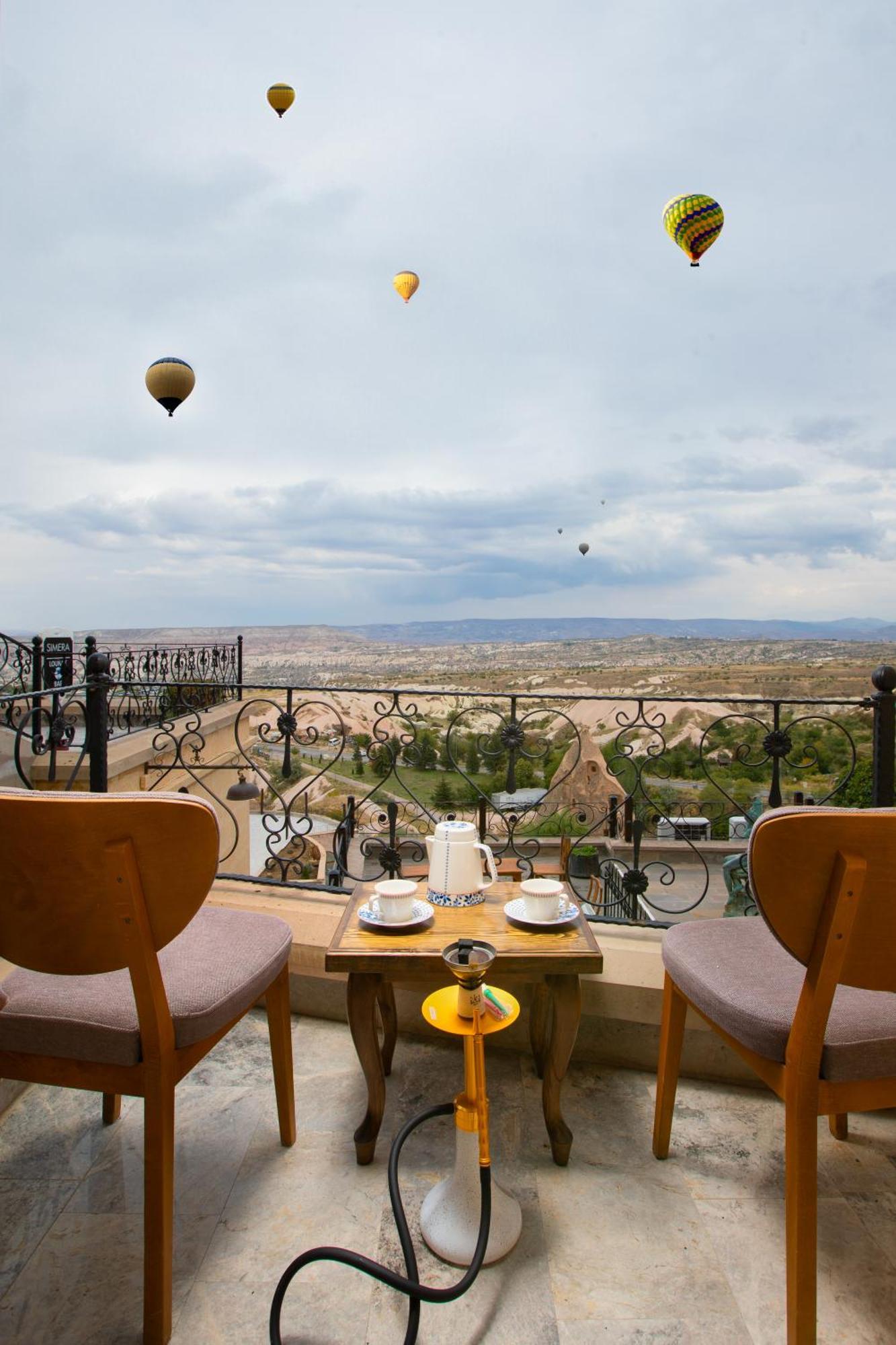 Simera In Cappadocia - Special Class - Best View Rooftop อุตชิซาร์ ภายนอก รูปภาพ