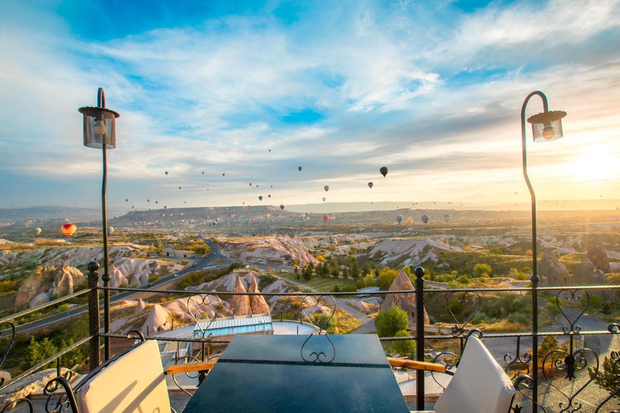Simera In Cappadocia - Special Class - Best View Rooftop อุตชิซาร์ ภายนอก รูปภาพ