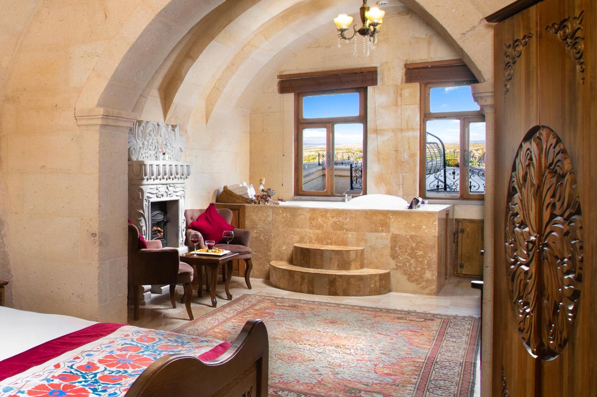 Simera In Cappadocia - Special Class - Best View Rooftop อุตชิซาร์ ภายนอก รูปภาพ
