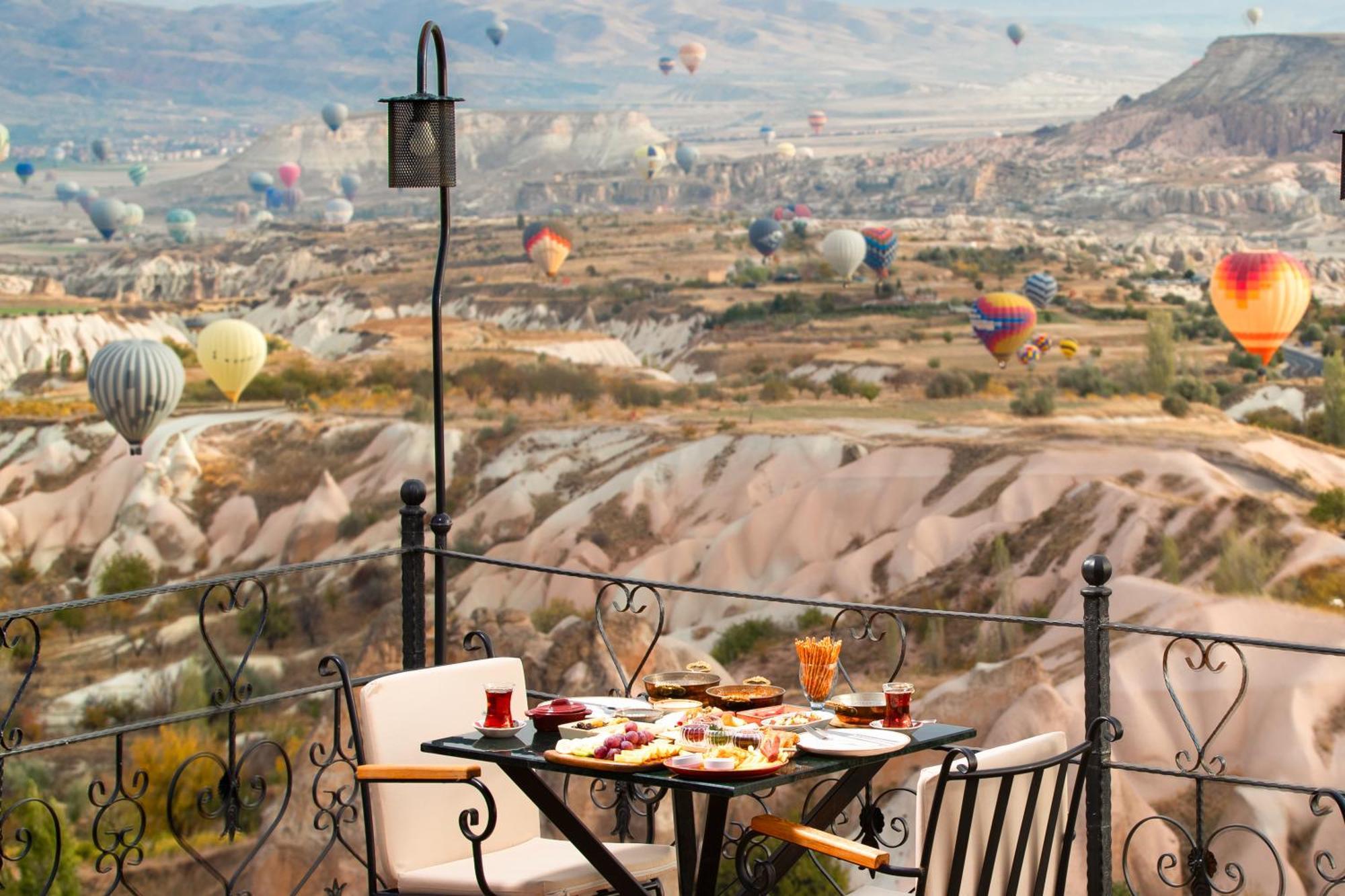 Simera In Cappadocia - Special Class - Best View Rooftop อุตชิซาร์ ภายนอก รูปภาพ