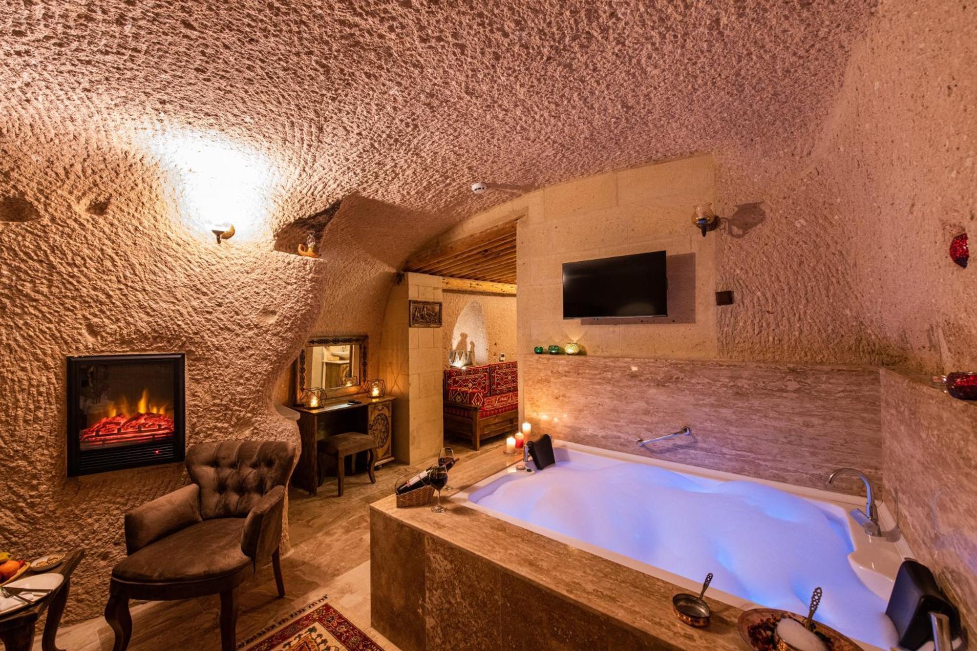 Simera In Cappadocia - Special Class - Best View Rooftop อุตชิซาร์ ภายนอก รูปภาพ