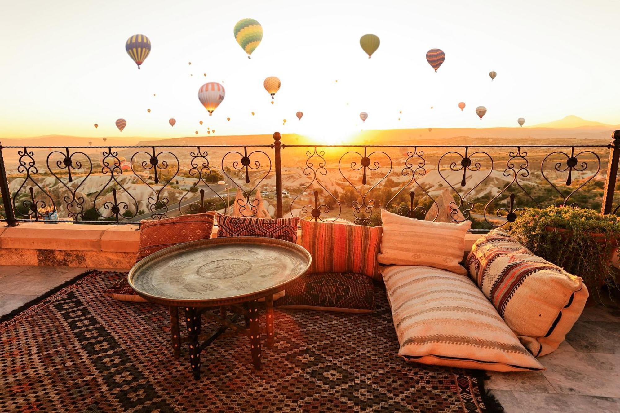 Simera In Cappadocia - Special Class - Best View Rooftop อุตชิซาร์ ภายนอก รูปภาพ